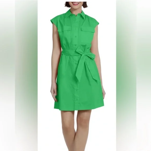 Donna Morgan Dresses Donna Morgan Larisa Utility Front Tie